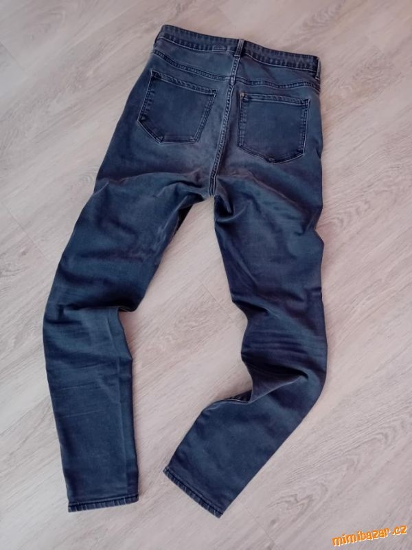 PĚKNÉ PRUŽNÉ DŽÍNY - vel.S/M /zn.H&M - 4