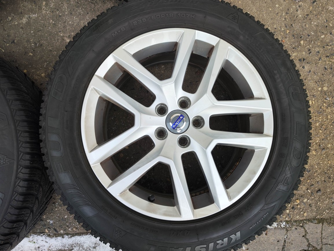 18"zimní alu sada 5x108 origo Volvo XC60 235/60 Fulda XC70 - 4