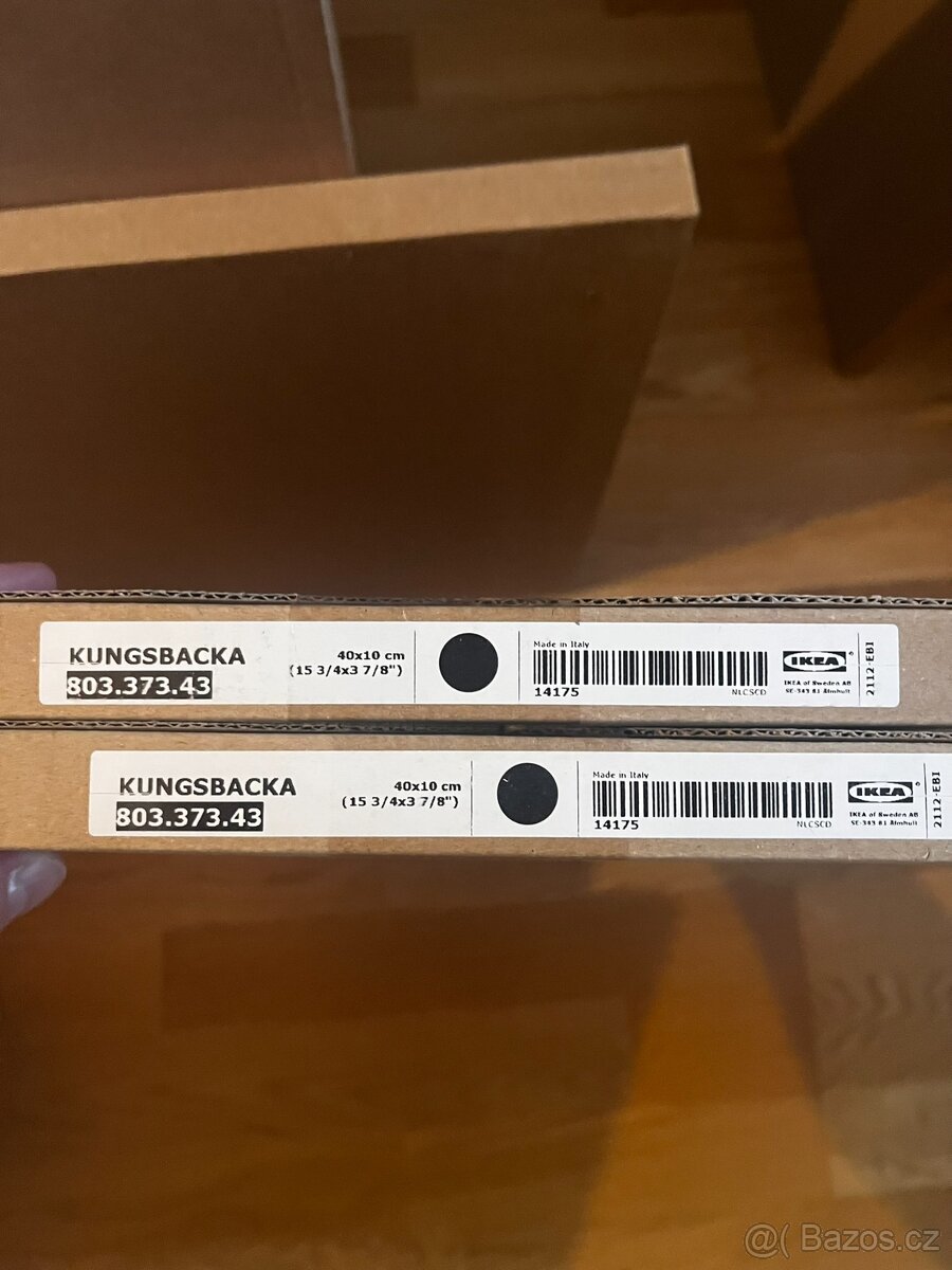 Ikea Kungsbacka antracit – dvířka/čela/sokl Metod - 4