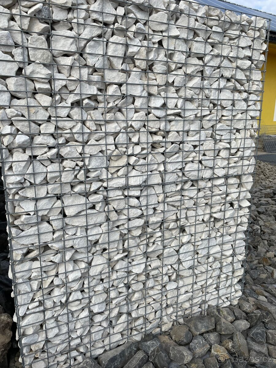 Okrasný bílý kámen - mramor extra výběr - 4