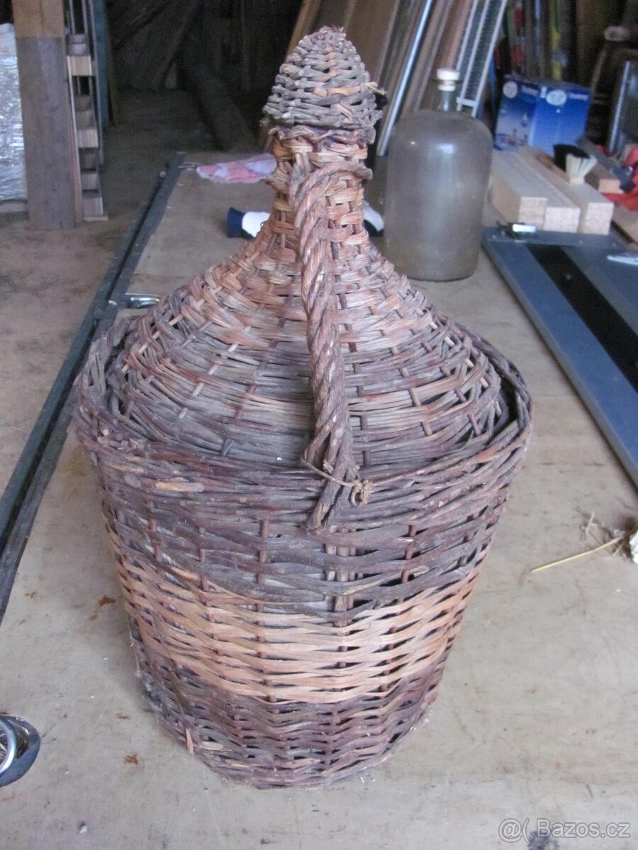 Staré demižony 2ks - 4