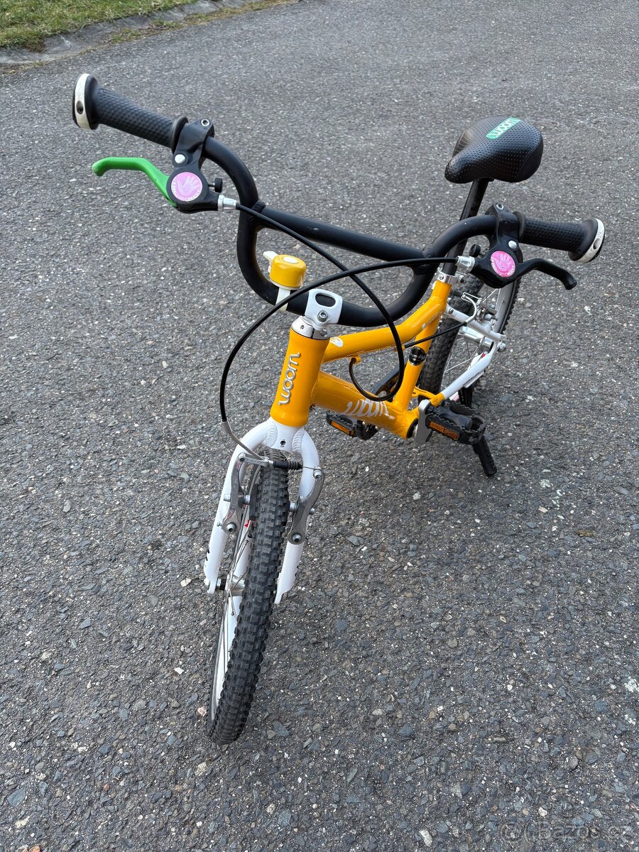 Dětské kolo Woom 3 žluté - 4