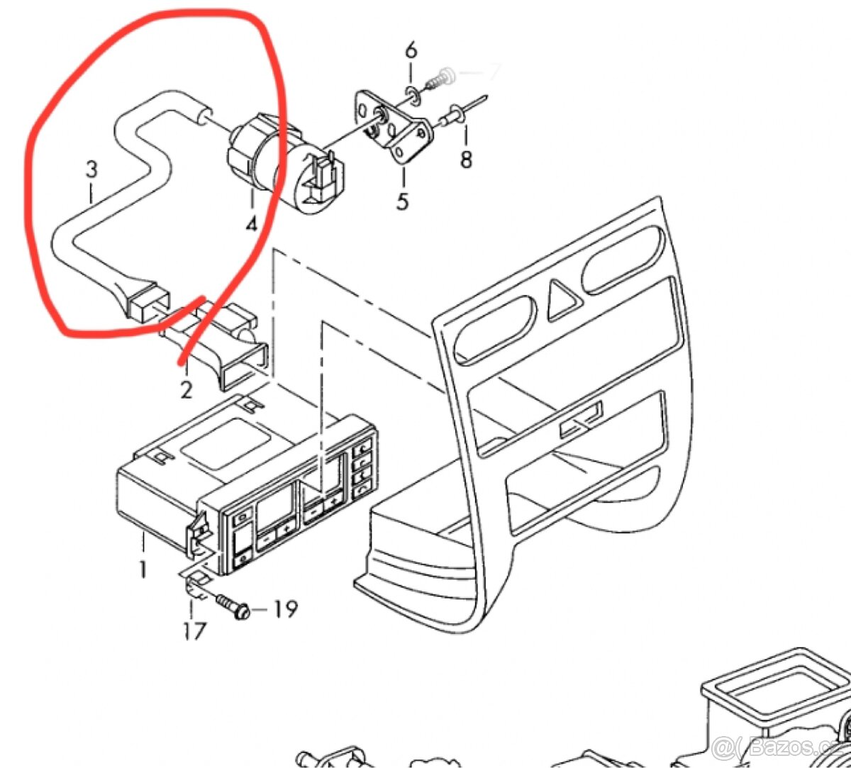 Seat Toledo / Leon 1M hadice klima - 4