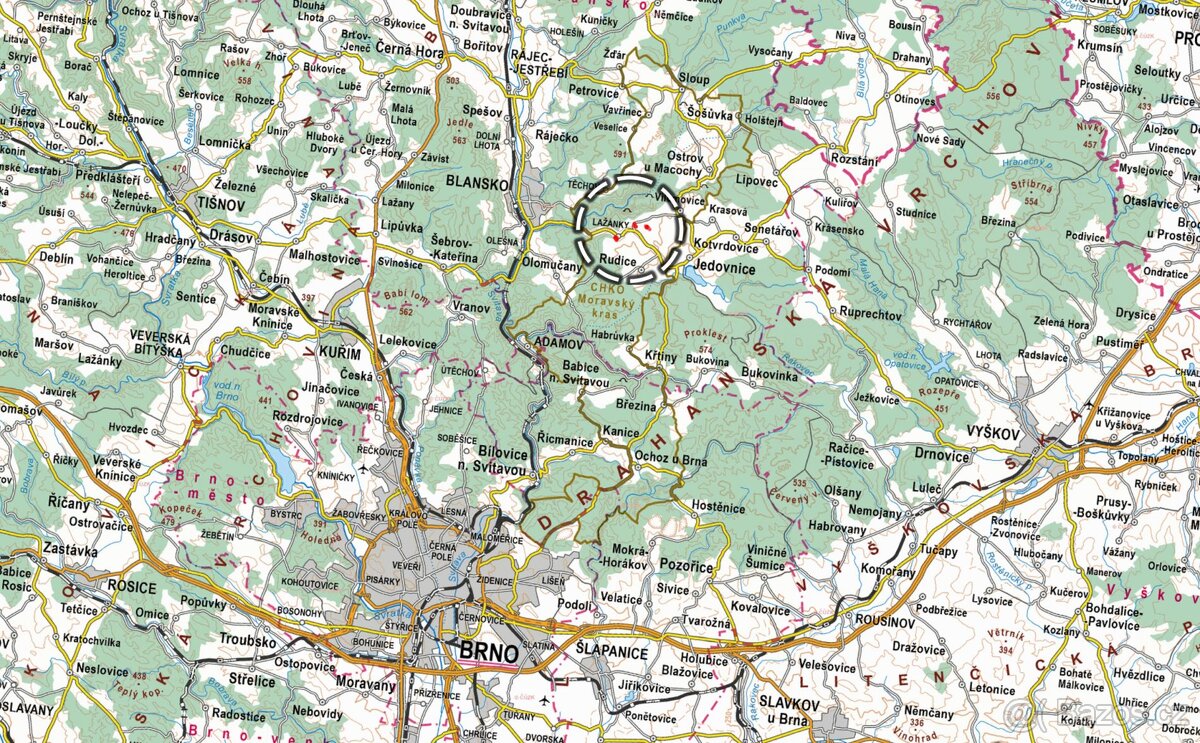Zemědělská půda, prodej, Lažánky, Blansko - 4