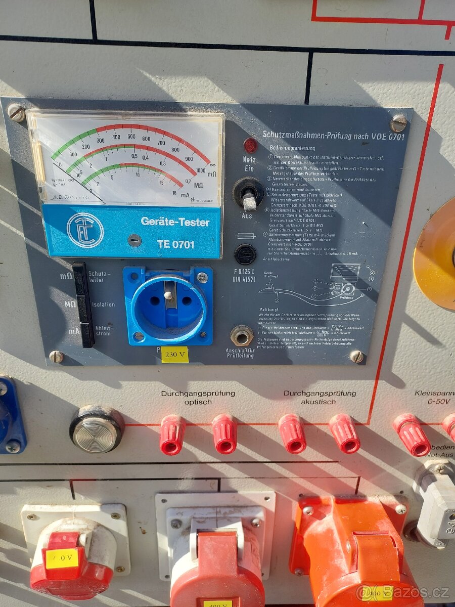 Testovací panel ELEKTRA TAILFINGEN PST 1.2-SIA-B - 4