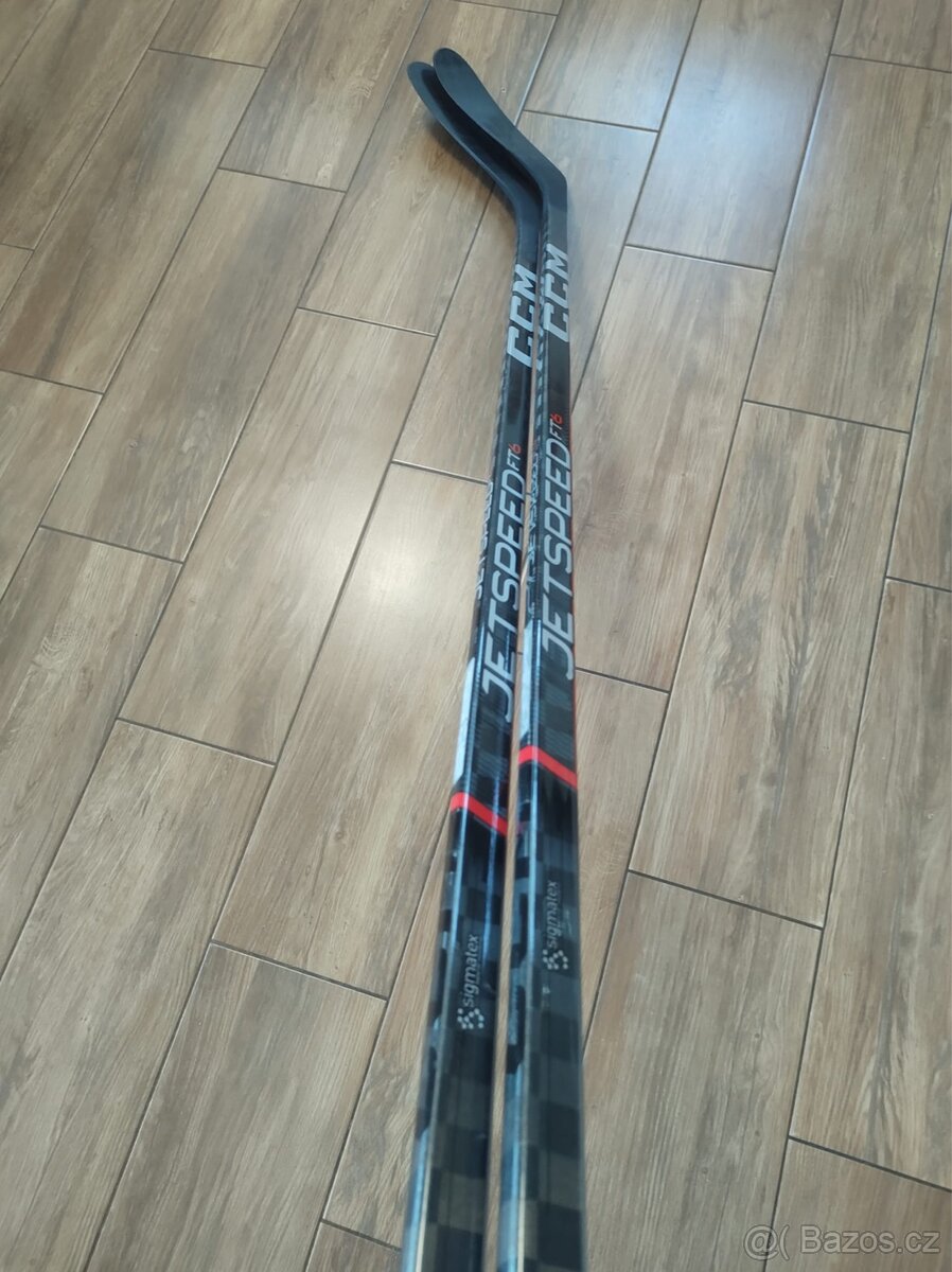 Hokejka CCM Jetspeed FT6 75/85flex levá ZÁRUKA - 4