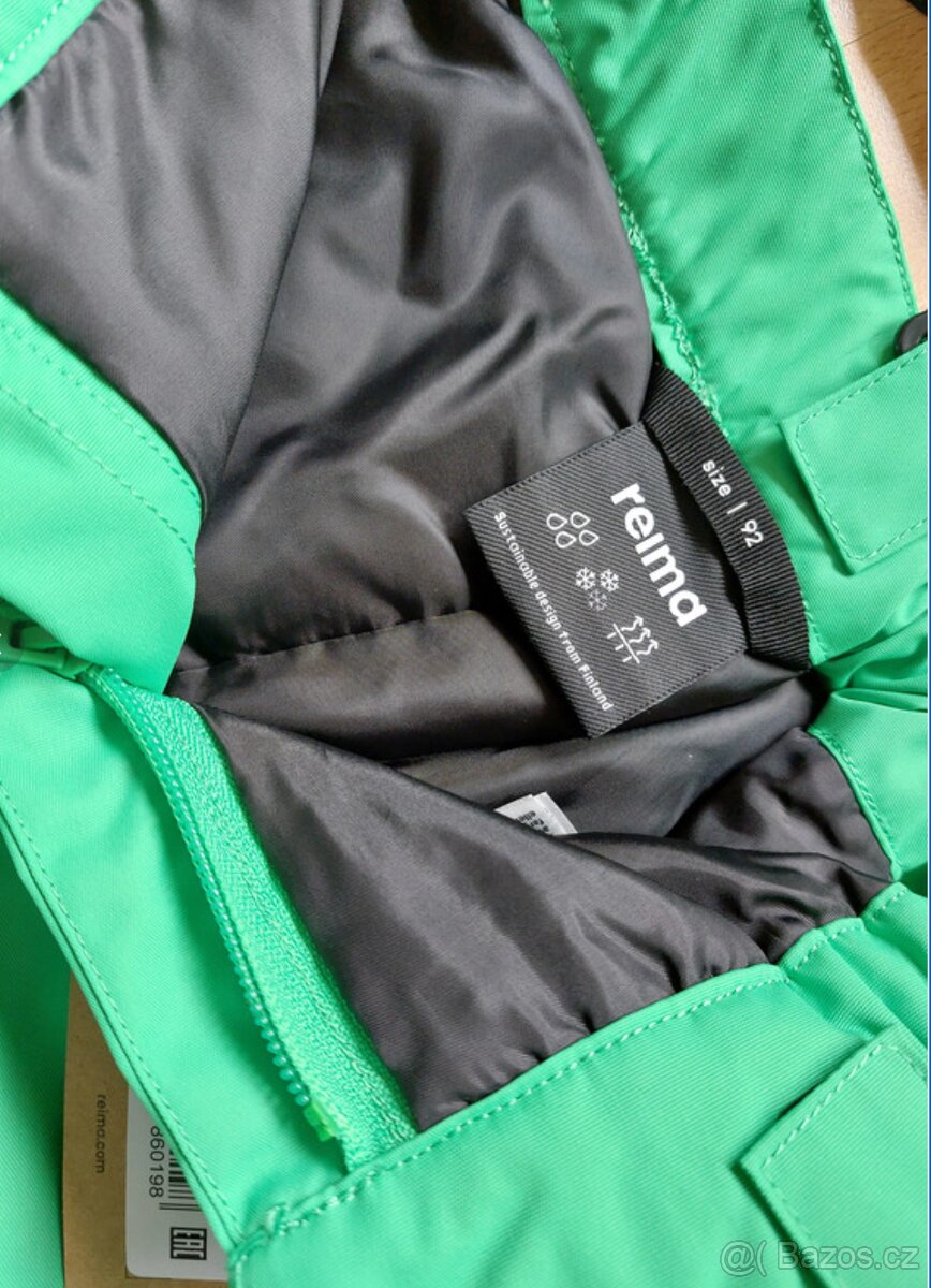 Nové zimní kalhoty Reima, oteplováky, oteplovačky, vel. 92 - 4