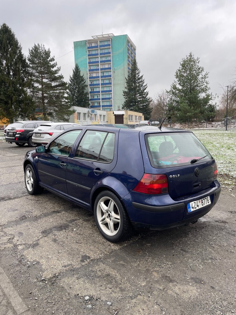 VW GOLF 4 1.9tdi 74kw NOVÁ STK, odnímatelné tažné - 4