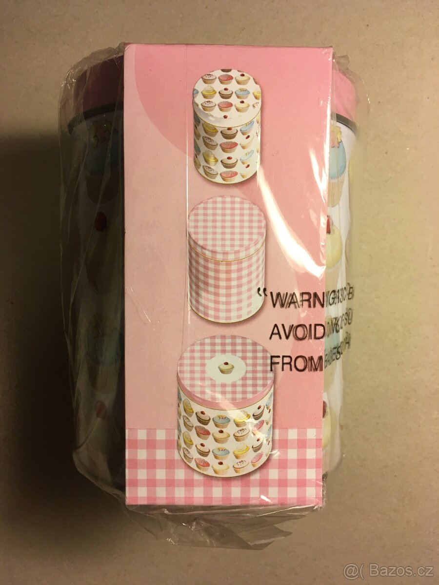 Plechové dózy "Muffin" - 4