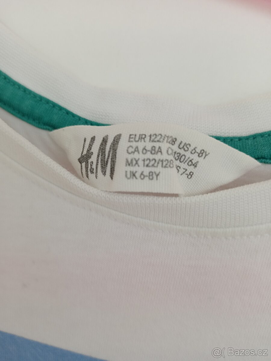 Dětské tričko 122/128, 6-8 let, zn. H&M - 4