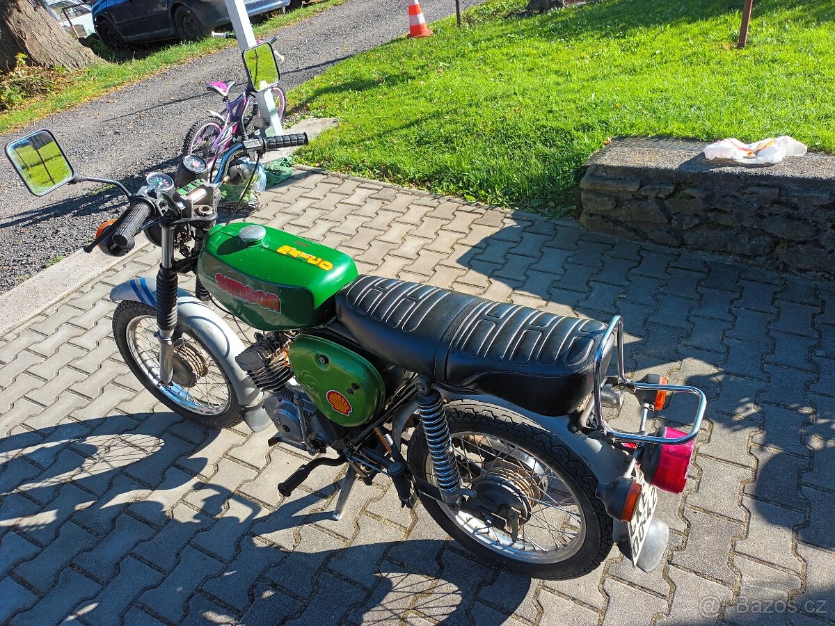 Simson S51 s původním TP R.V. 1985 - 4