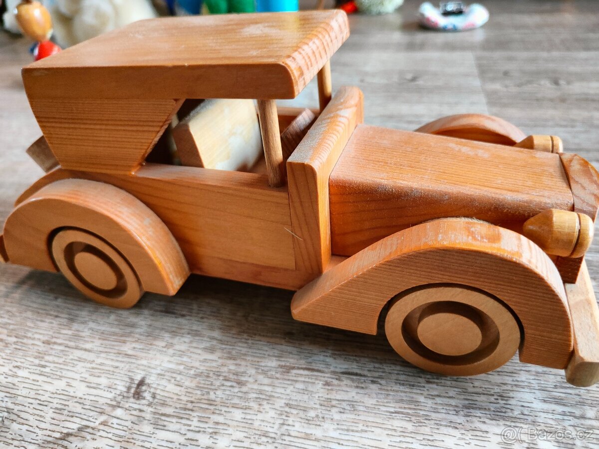 Auto dřevěné - 4