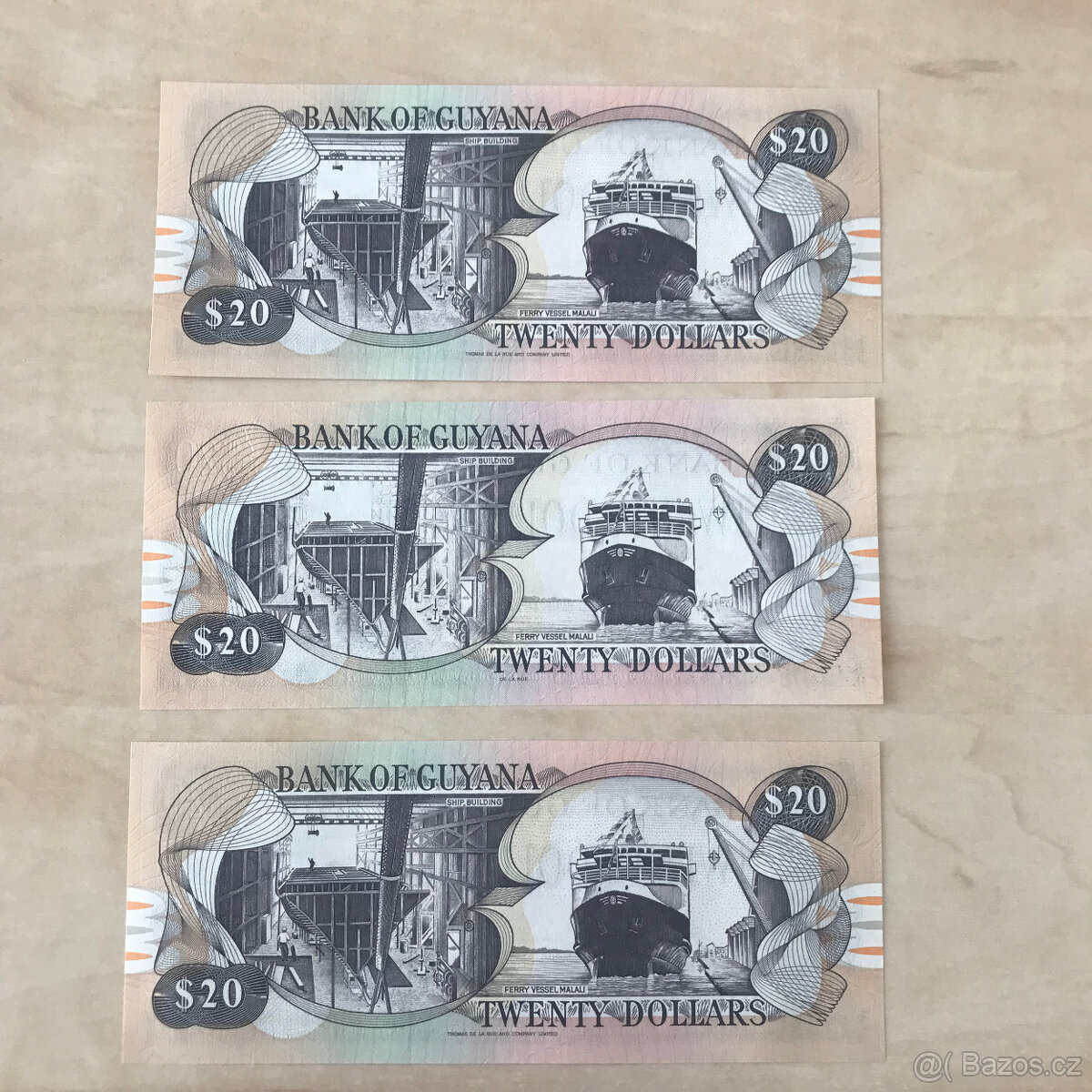 GUAYANA - 20 Dollars - 4