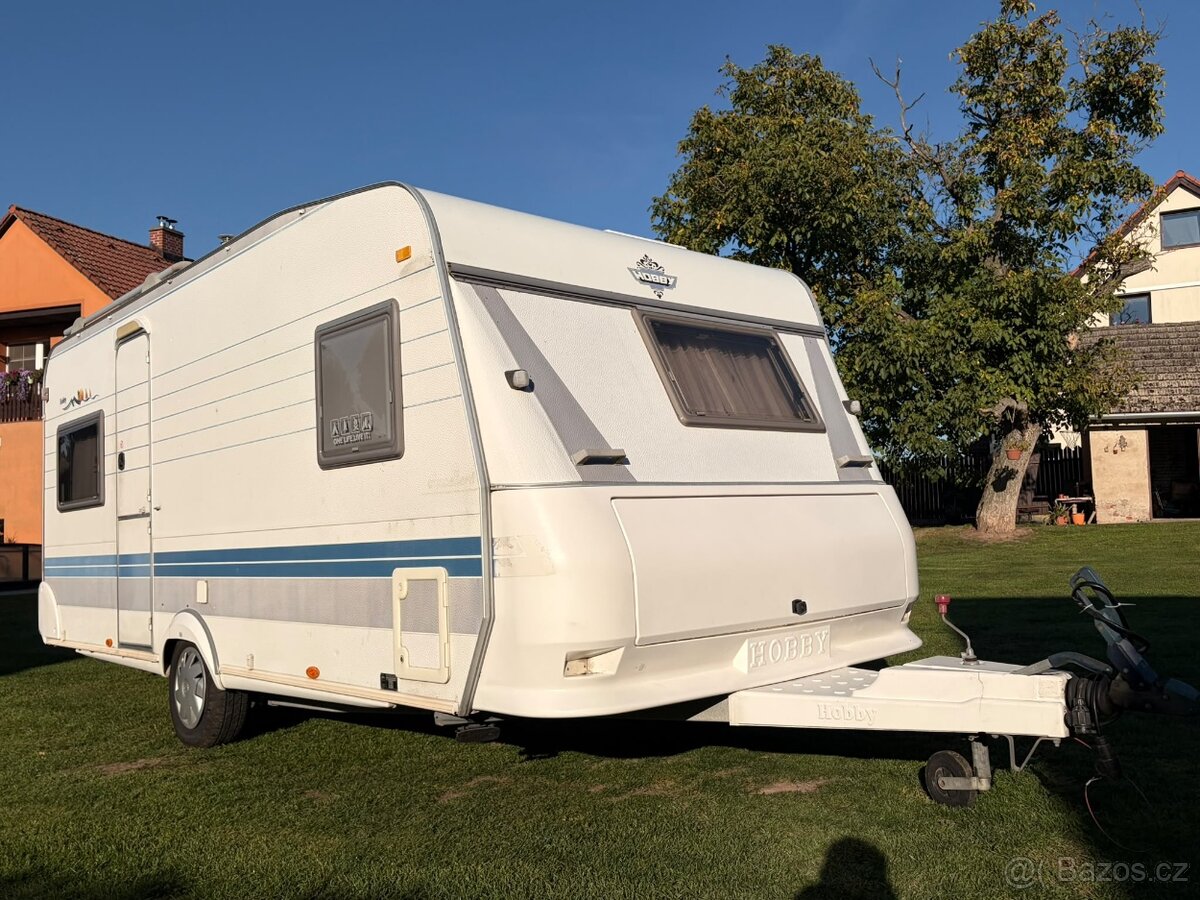 Karavan, obytný přívěs Hobby 495 - 4