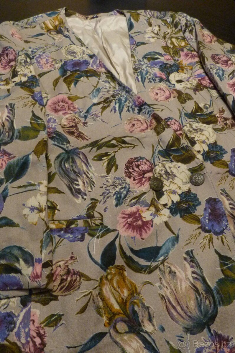 Dámské květinové sako - 4