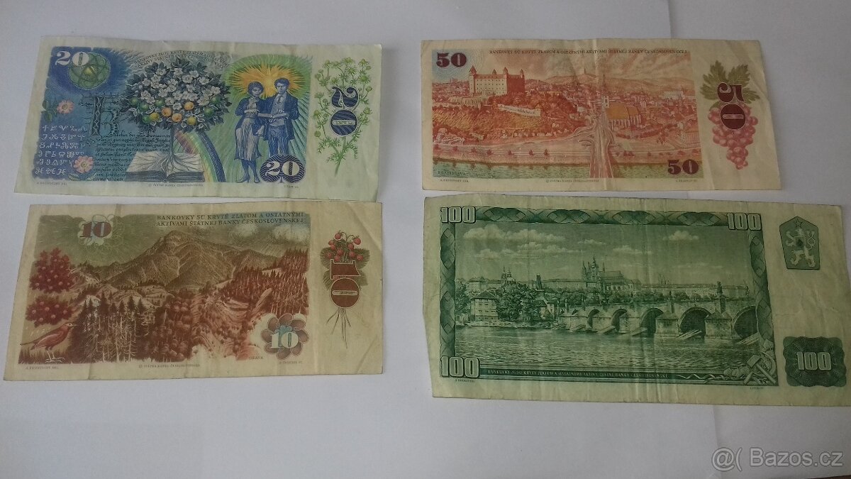 Bankovky a mince Československo - 4