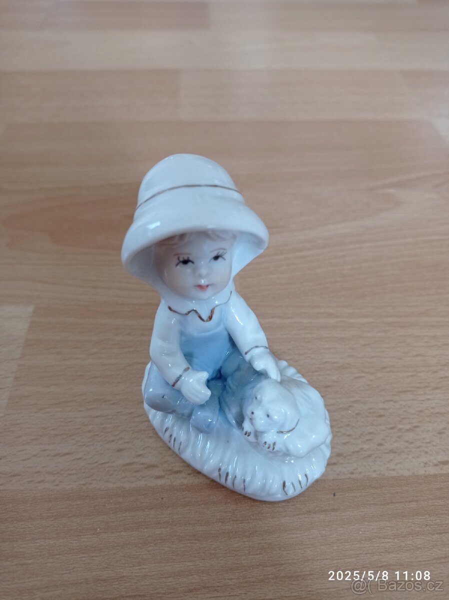 Starožitné porcelánové sošky - 4
