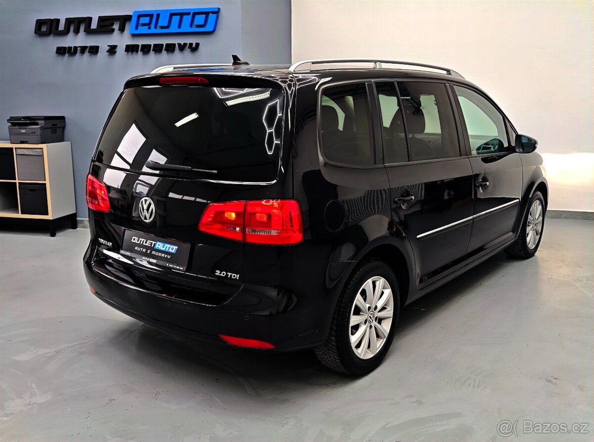 VW TOURAN 2.0 TDI 125KW,DSG, HIGHLINE,KAMERA, KŮŽE, TEMPOMAT - 4