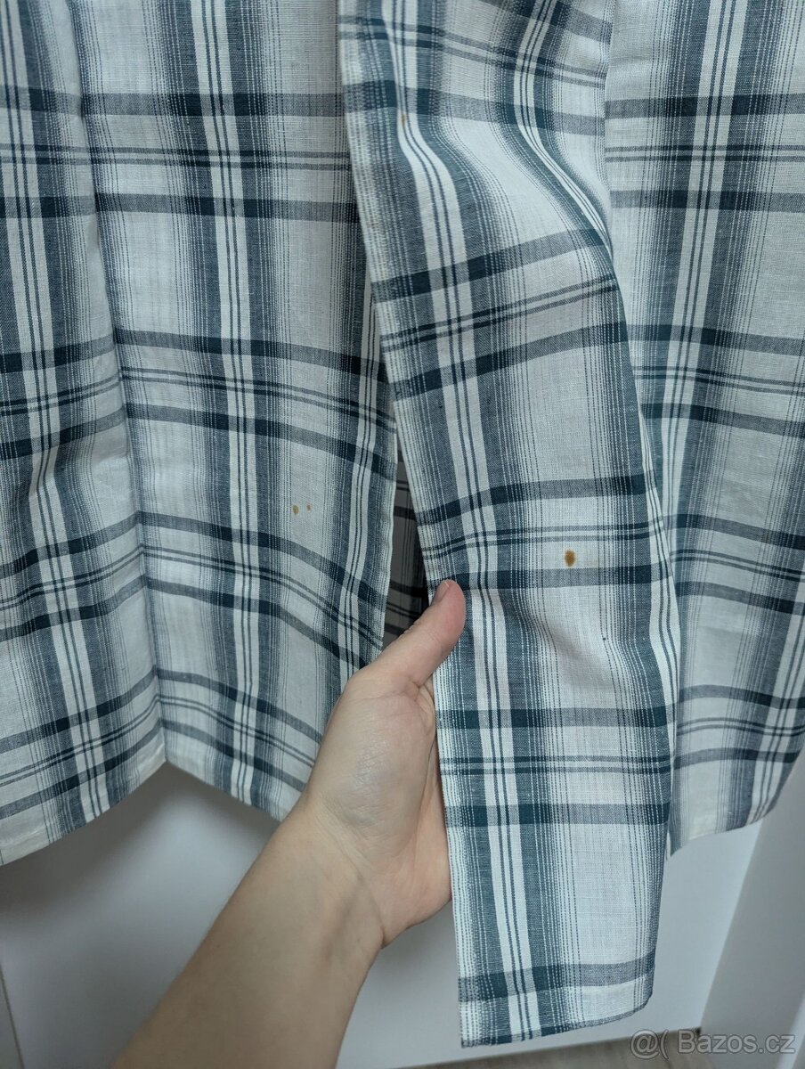 Pánská bavlněná yukata - zelená (7) - 4