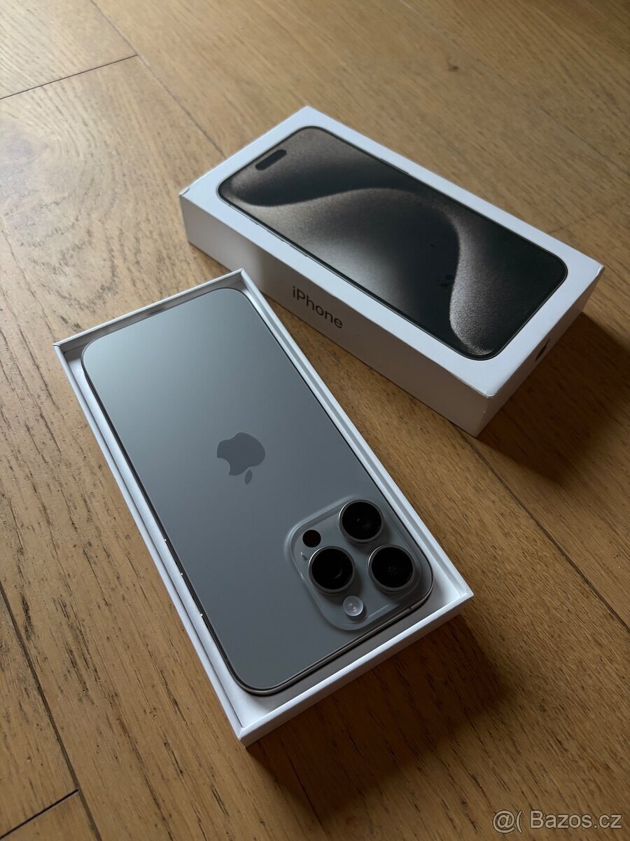 Apple iPhone 15 Pro Max 256GB přírodní - 4