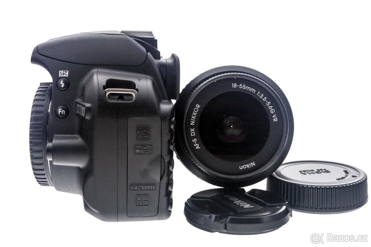 Zrcadlovka Nikon D3100 + 18-55mm + přísl. - 4