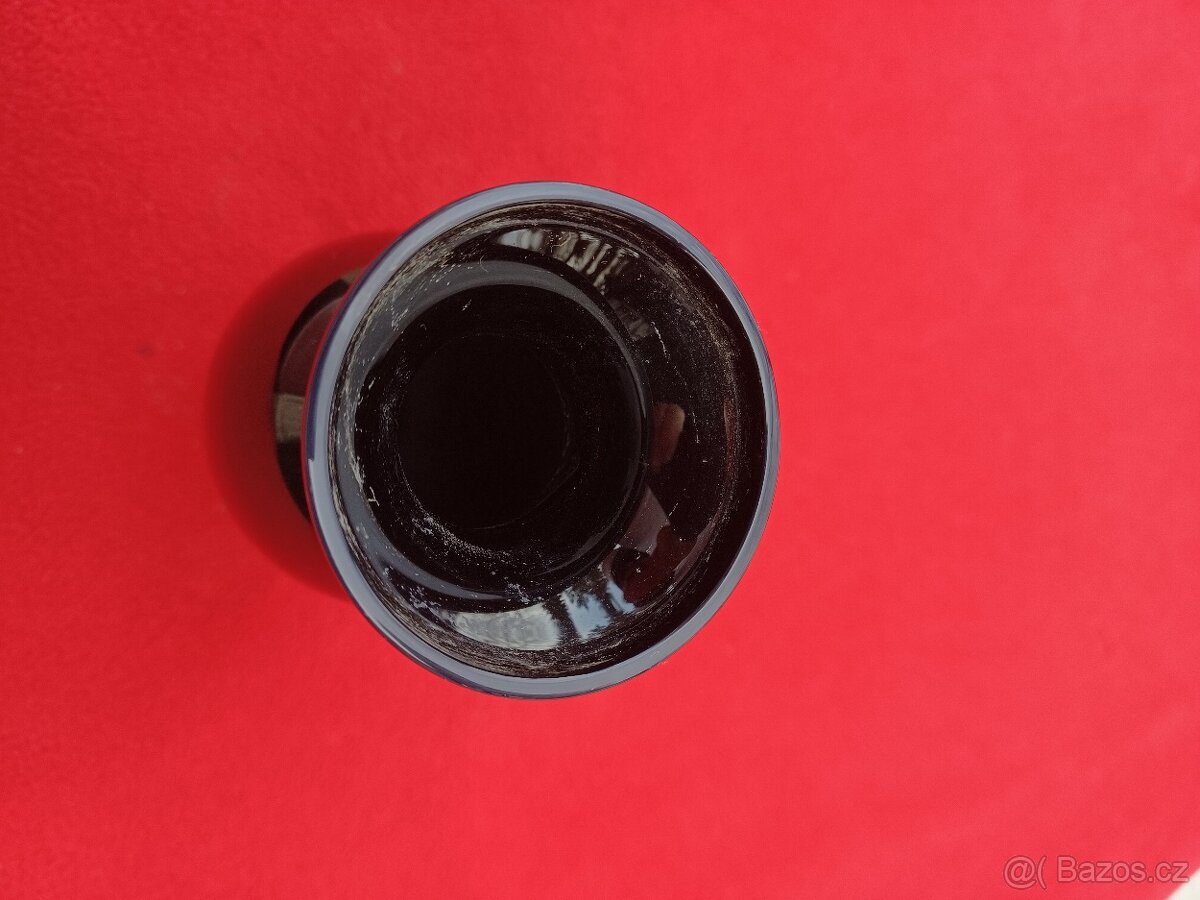 Skleněná vázička - hyalit? - 4