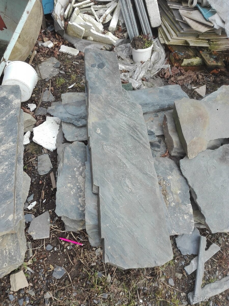 Plochy kamen. Placáky naslapy. - 4