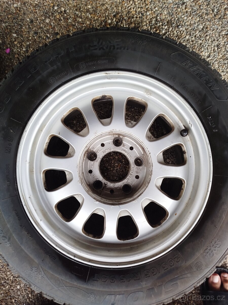 BMW R15 ALU kola zimní pneu - 4