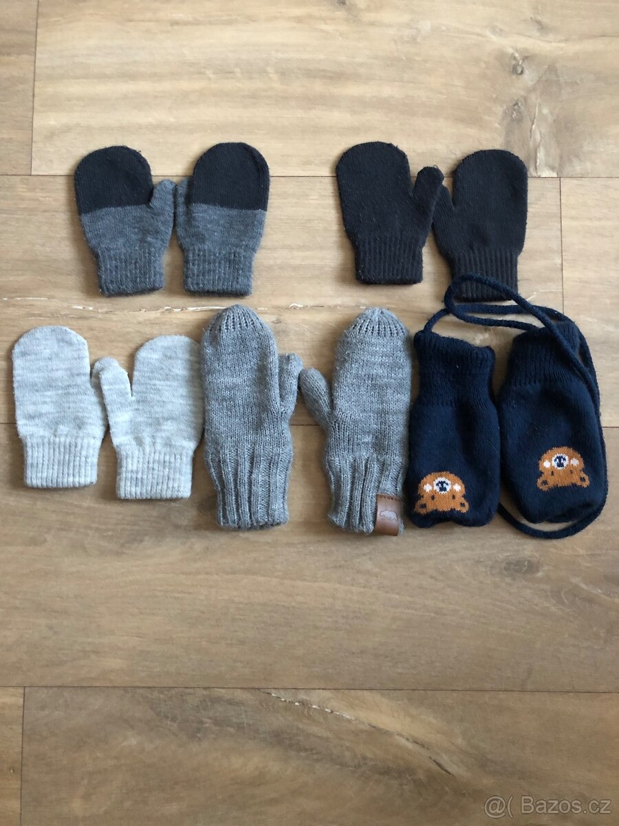 Zimní čepice a rukavice - 4