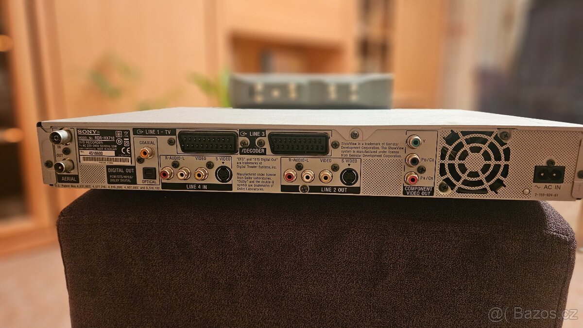 Sony DVD RECORDER RDR-HX710. - 4