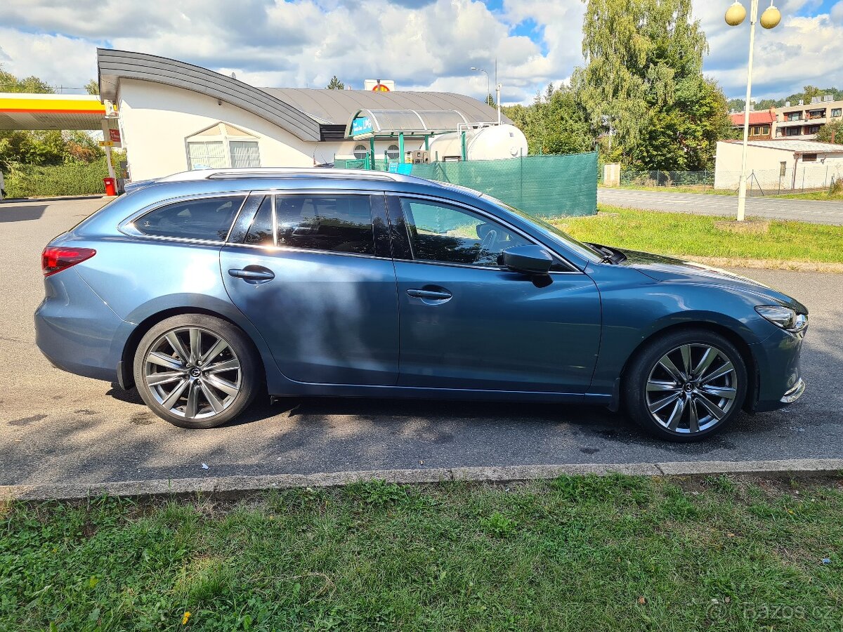 Prodám Mazda 6 wagon, 2,5i 143KW, Blue reflex,Revolution top - 4