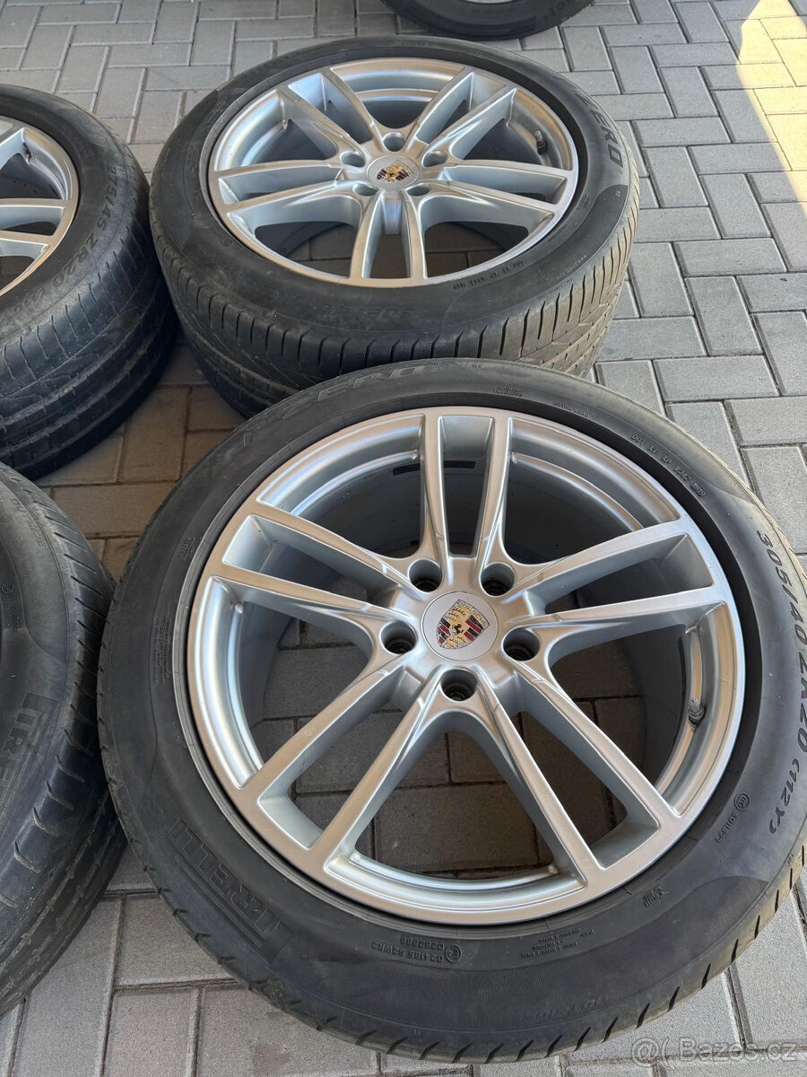 r20 origo alu porsche, dvourozměr, letní pneu pireli - 4