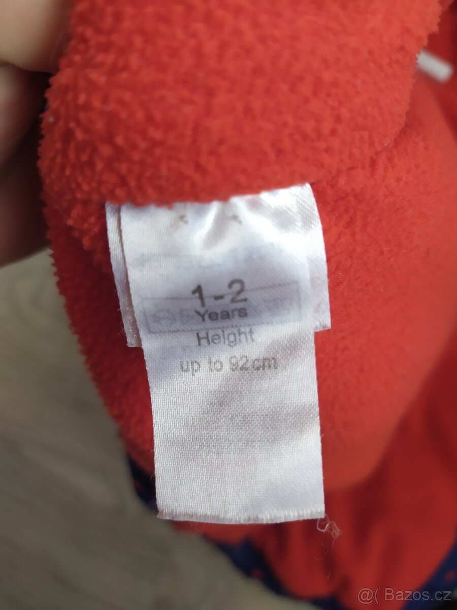 Dívčí zimní bunda 86 - 4