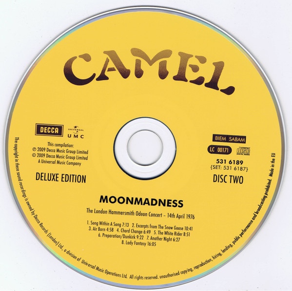 CAMEL - Moonmadness (Deluxe edition) 2 CD - 4