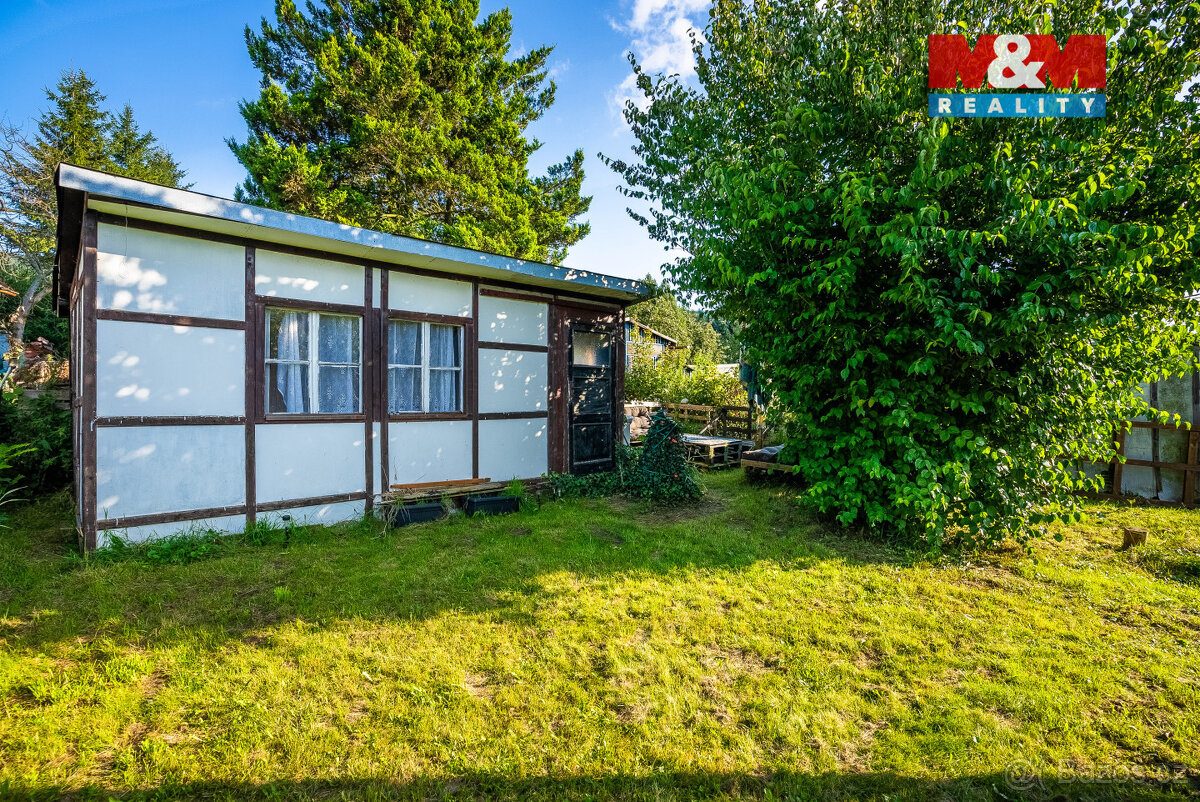 Prodej zahrady s chatkou, 203 m², Nové Město pod Smrkem - 4