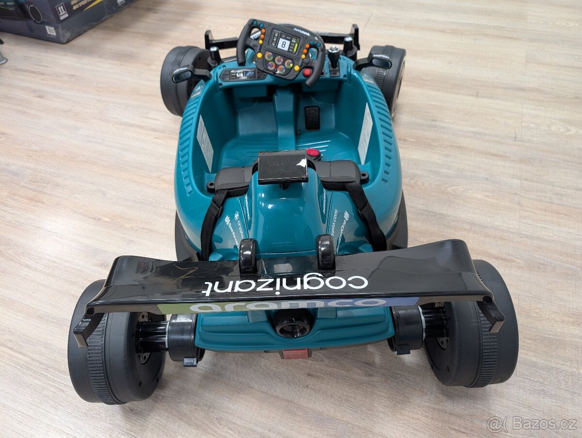 Elektrické autíčko Formula 1 Aston Martin – nové, s DO - 4