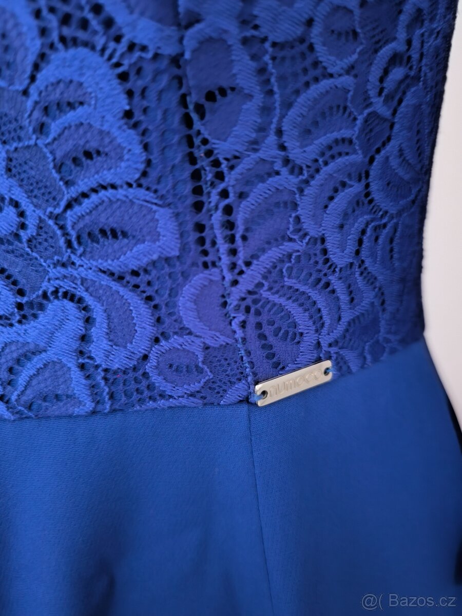 Královsky modré šaty Numoco - 4
