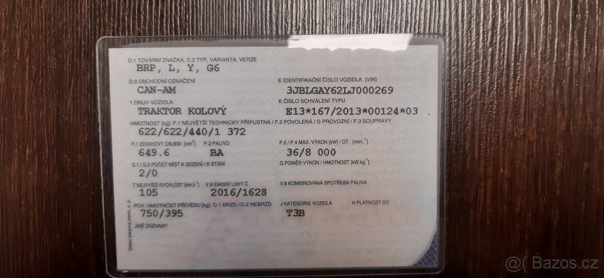 Can-am outlander 650 - 4