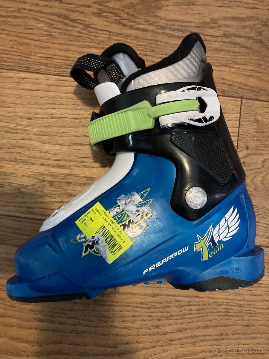 Lyže dětské s botami - set - 4