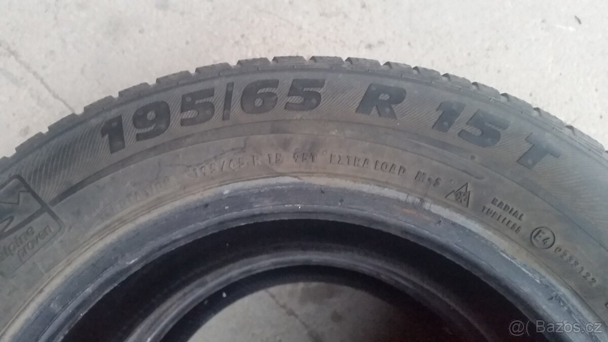 2x 195/65 15R - zimni - 4