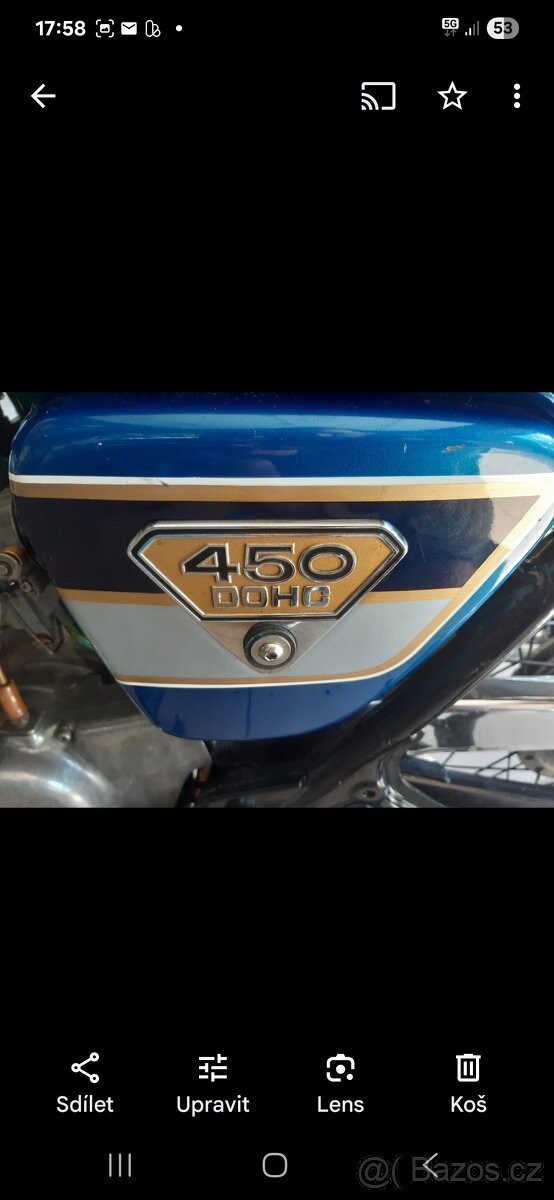 Honda Cb 450 K DOHC - 4