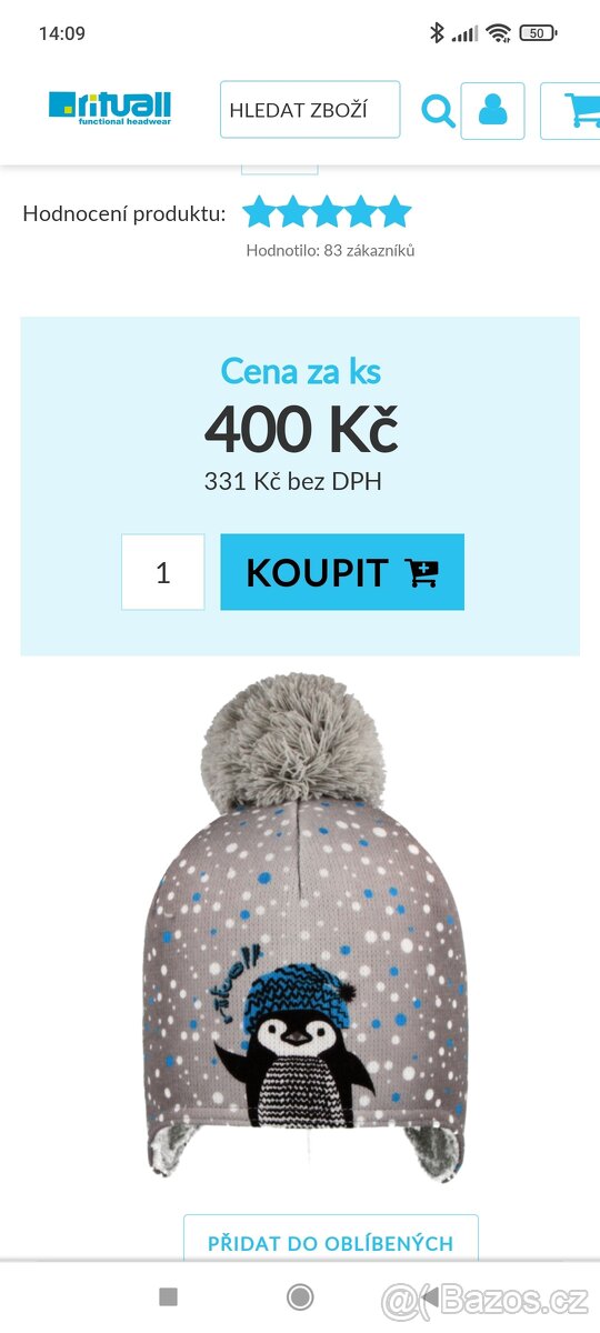 Zimní čepice RITUALL - 4