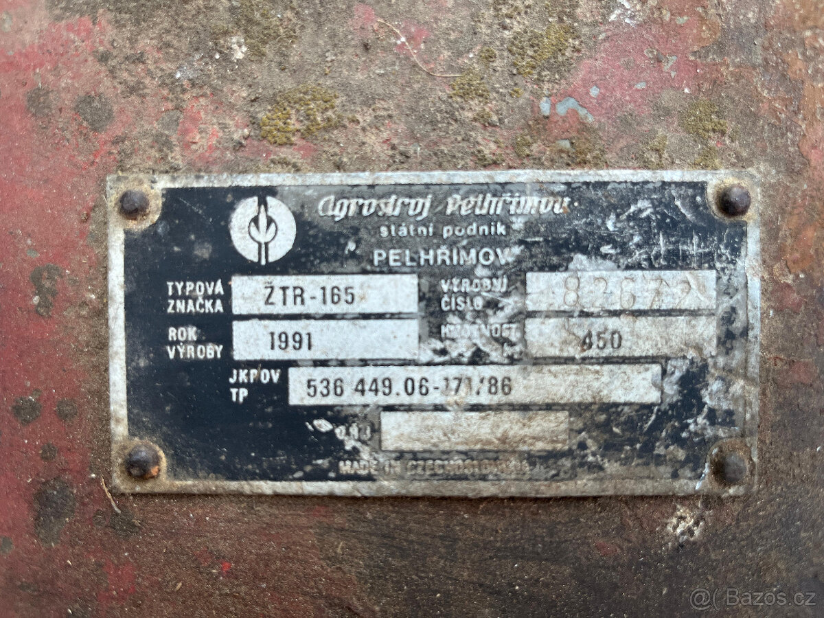 Bubnová sekačka ŽTR-165 - 4