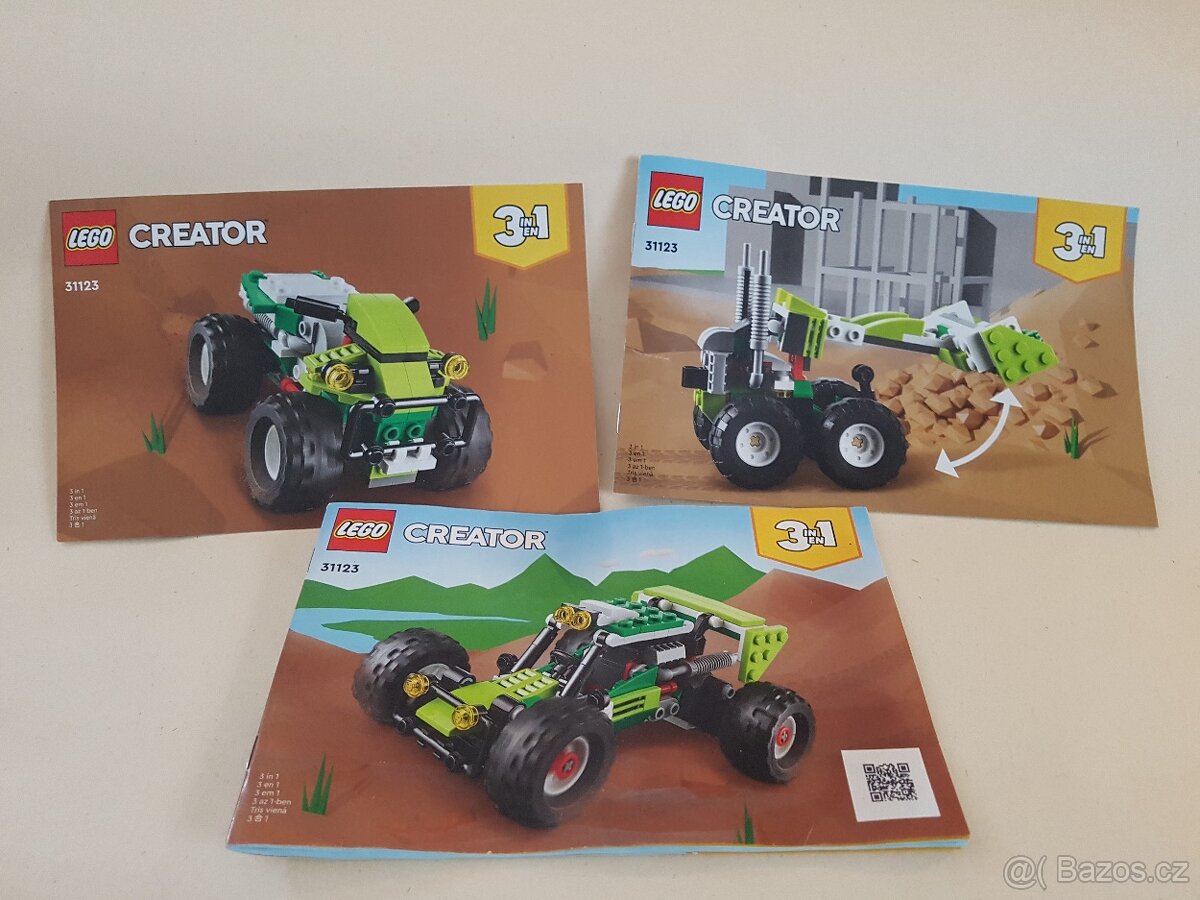 LEGO Creator 31123 Bugina 3v1 - 4