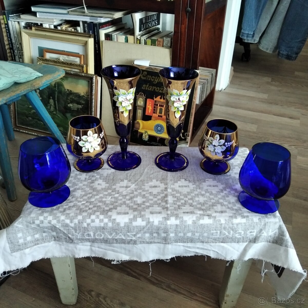 stare novoborske sklo vazy misy - 4