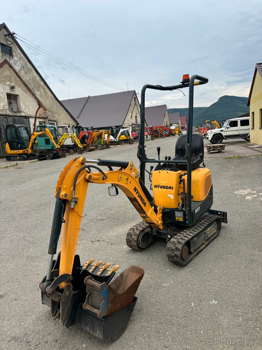 Minibagr Hyundai HX10a 2020 2x lzice 1 tuna - 4