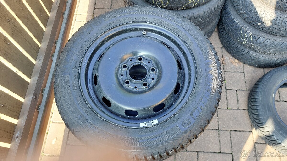 Kola zimní 15", MINI, rozteč 5x112mm, rozměr pneu 175/65/15 - 4