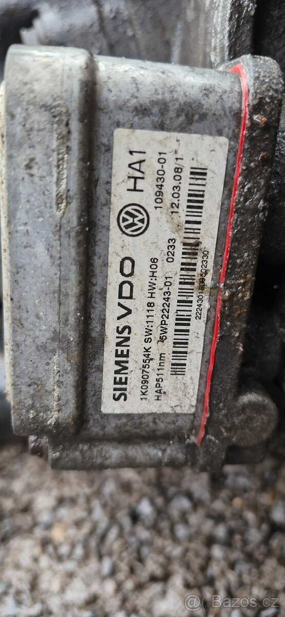 Zadni naprava vw passat 3c b6 4motion 4x4 - 4