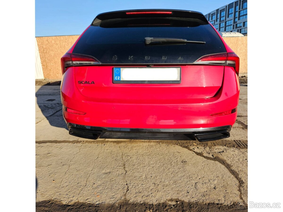 Škoda Scala 1.6Tdi 85Kw, DSG, MONTE CARLO, Velvet červená me - 4