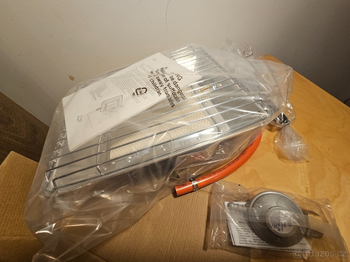 Nový plynový teplomet / ohřívač Meva BRI Piezo - 4